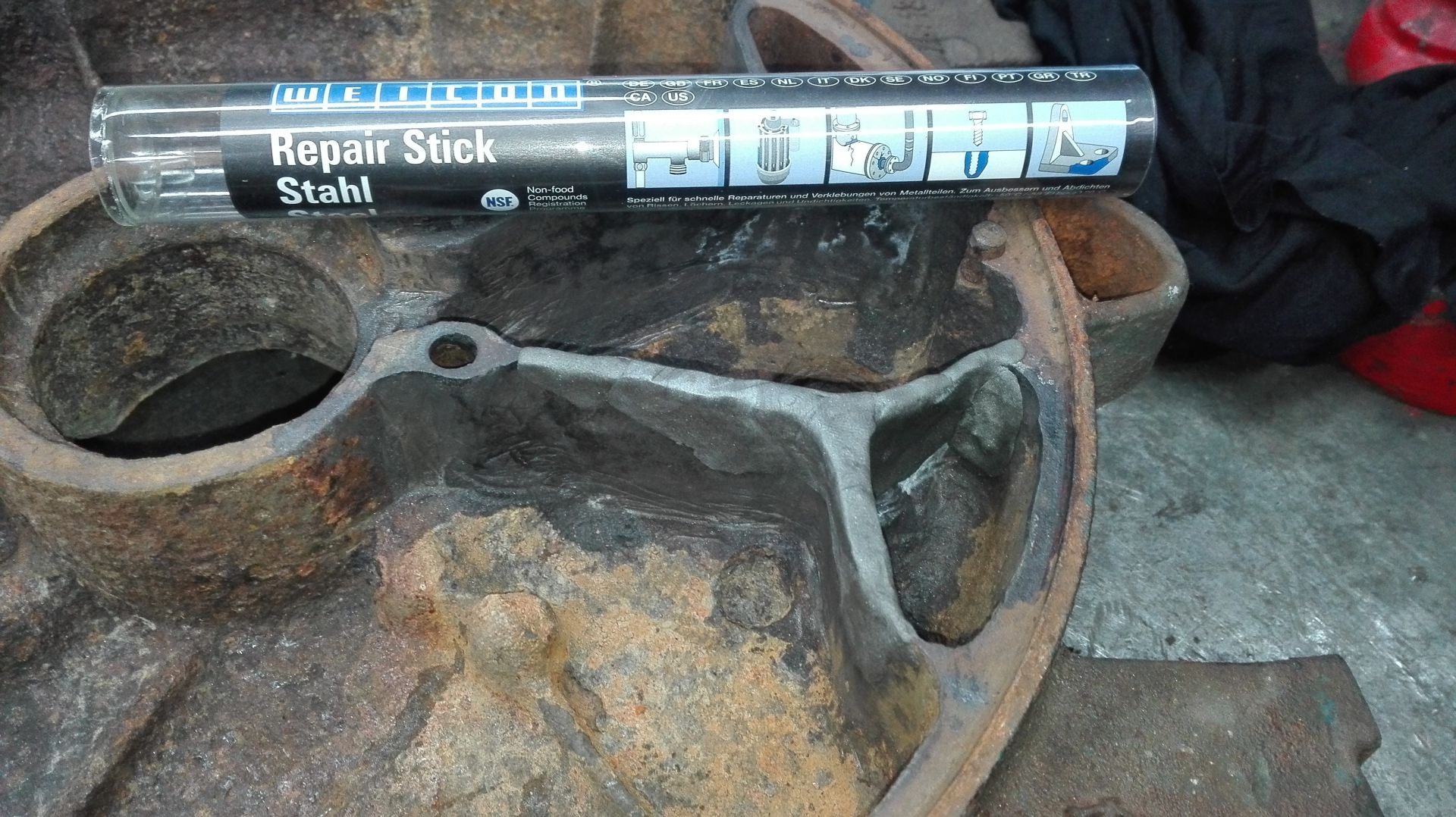 WEICON Repair Stick Stahl 57 g