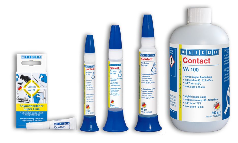 WEICON Contact VA 100 Cyanacrylat-Klebstoff, 30 g