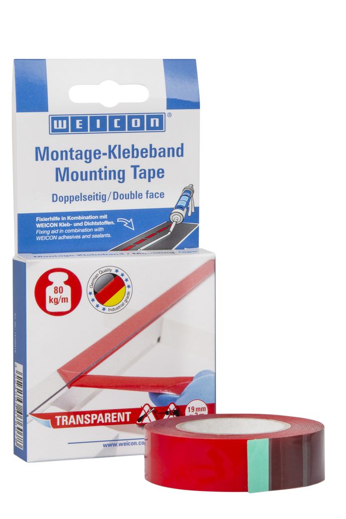 WEICON Montage-Klebeband, transparent