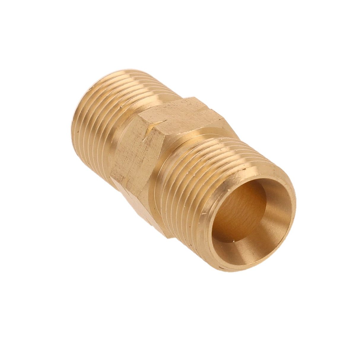 Doppelnippel G 3/8" LH x G 3/8" LH DIN