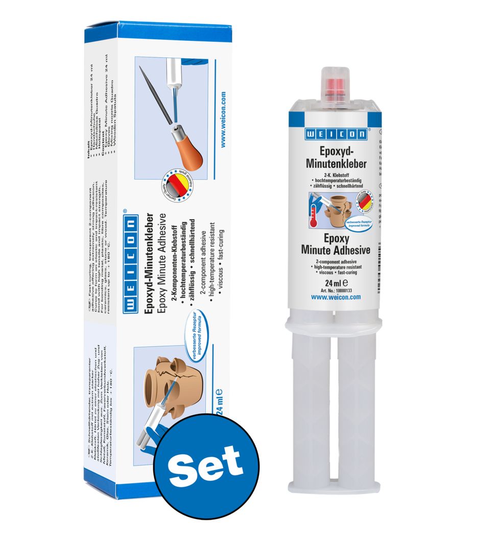 WEICON Epoxyd Minutenkleber, 24 ml