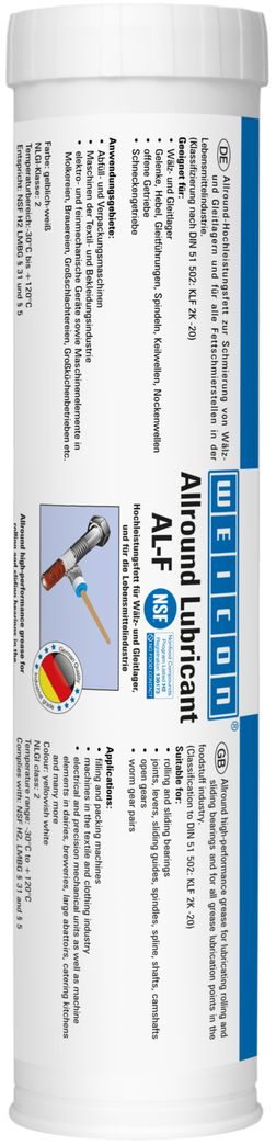 WEICON AL-F Hochleistungsfett, 400 g