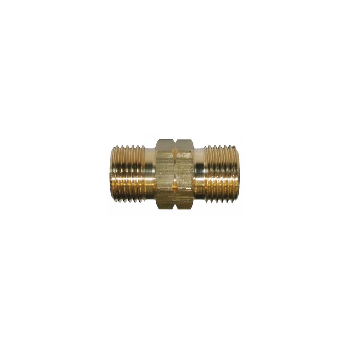 Doppelnippel G 1/4" LH x G 1/4" LH DIN