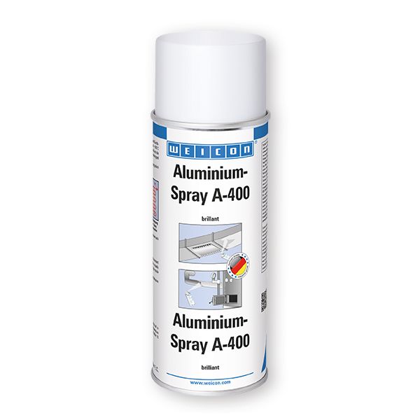 WEICON Aluminium-Spray A-400 „brilliant“  400 ml 11051400