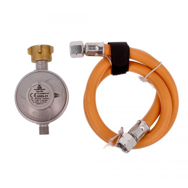Propanflaschen Anschluss-Set Niederdruckregler plus Propan Schlauch