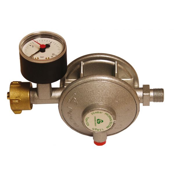 Niederdruckregler 30 mbar 1,5 kg/h