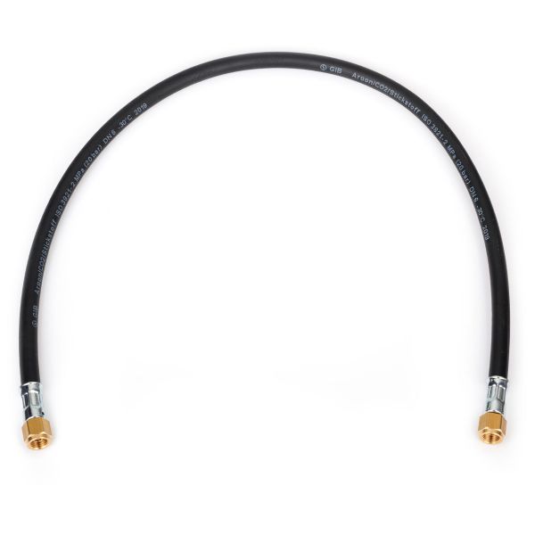 Gasschlauch Argon CO2 verpresst Überwurfmutter 1/4" Schutzgas Schweißen