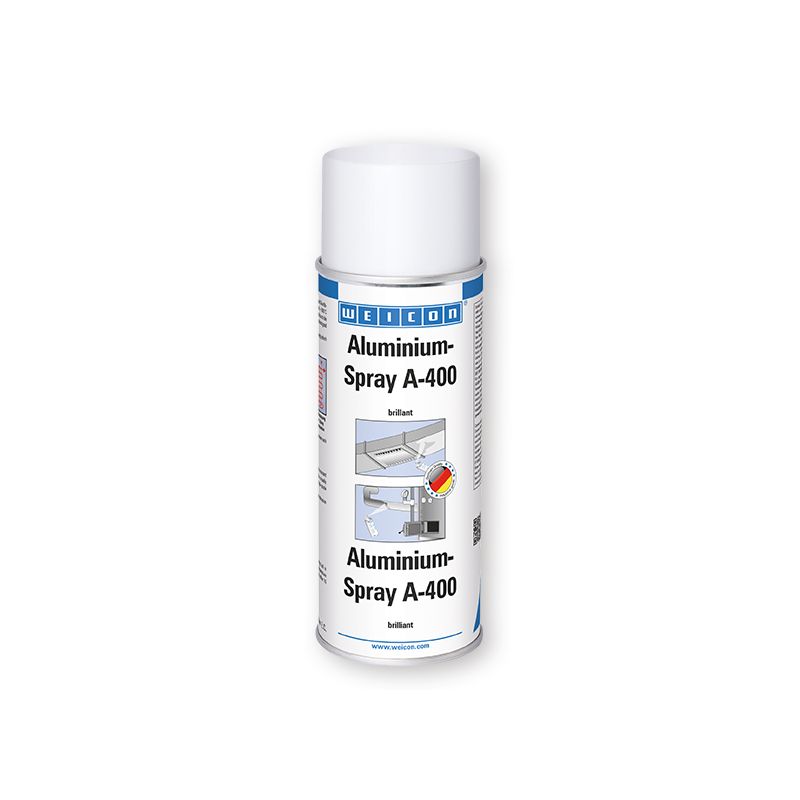 WEICON Aluminium-Spray A-400 „brilliant“  400 ml 11051400