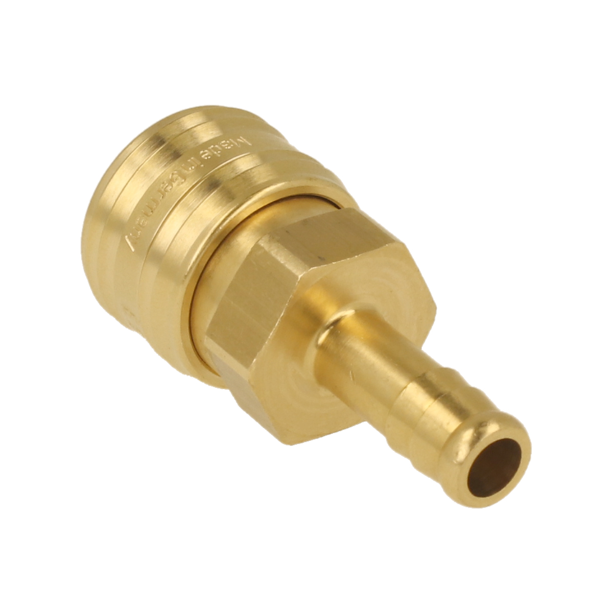 Kupplung NW 7,2 - 9 mm Schlauchanschluss einseitig absperrend