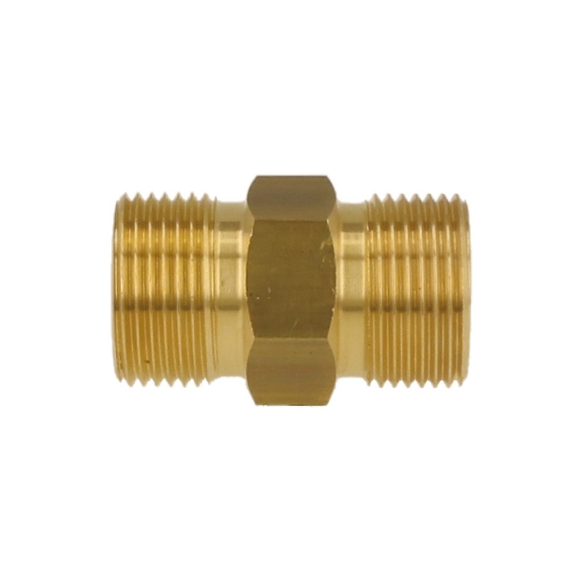 Doppelnippel G 3/4" RH x G 3/4" RH DIN